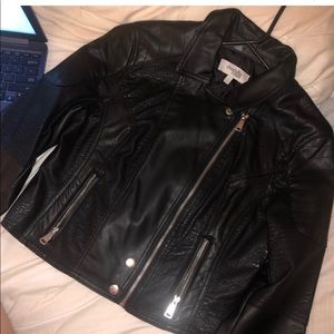 Leather jacket